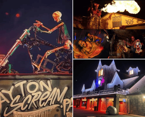 Best Haunted Houses in Ohio cover photo collage