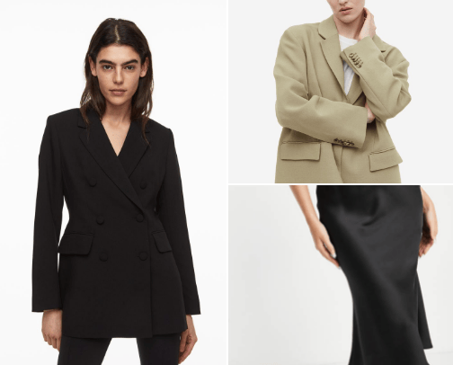 Work outfits cover photo collage