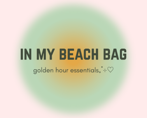 for beach days that feel like a movie 🌊 cover photo collage