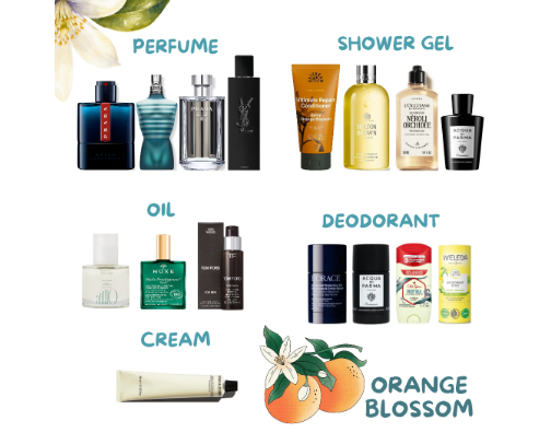 ORANGE BLOSSOM cover photo collage