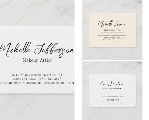 Chubby Mighty Business Cards Collection cover photo collage
