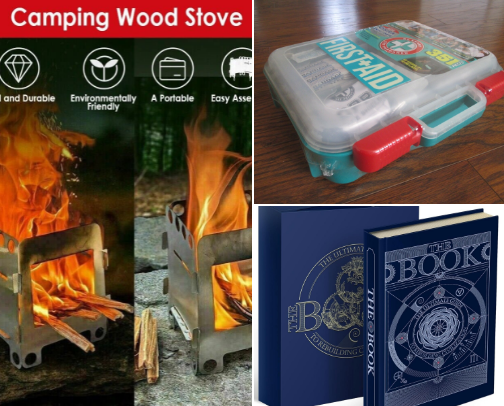 The Ultimate Survival Kit cover photo collage