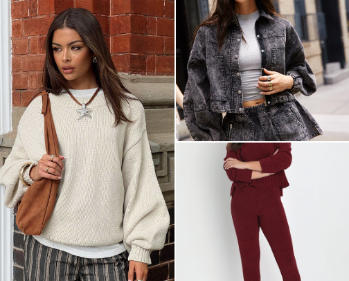 Cozy & Cute Fall Fits 🍁 cover photo collage