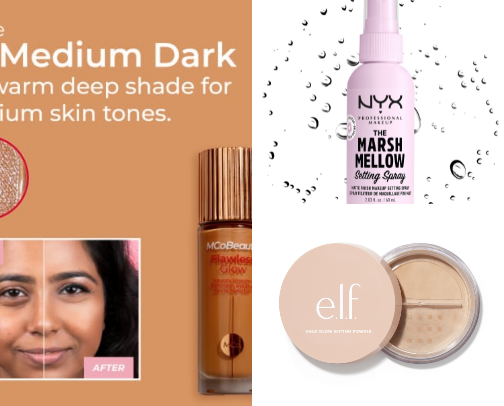 Beauty on a Budget! cover photo collage