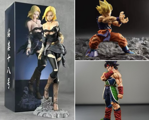 Calling all Collectors: Dragon Ball Must Have Figures cover photo collage