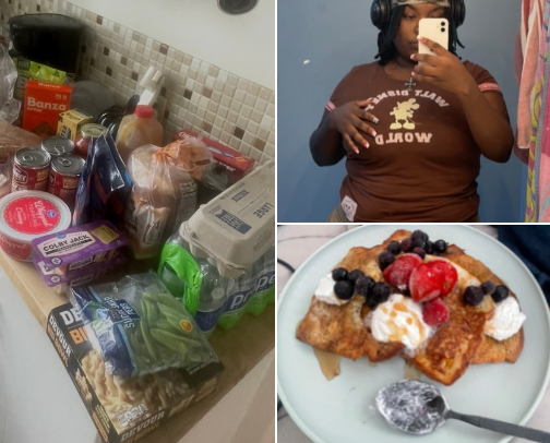 quick grabs & makes I've spammed on my weight management journey 🏋🏾‍♀️ cover photo collage