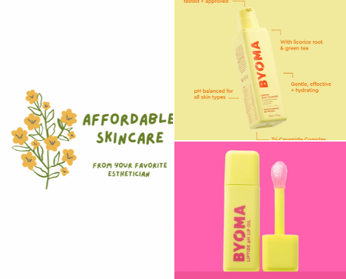 Affordable Skincare cover photo collage