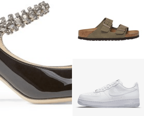 Shoes cover photo collage