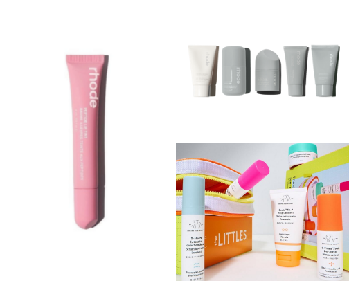 skincare cover photo collage