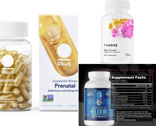 Vitamins cover photo collage