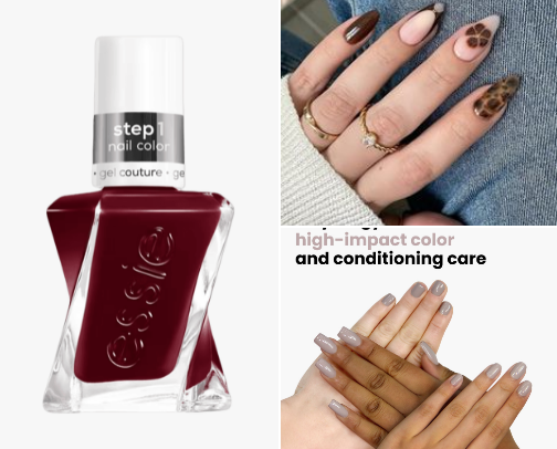 The perfect nails polish for falls cover photo collage