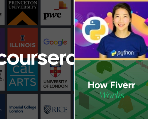 Learn Online cover photo collage