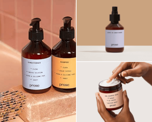Haircare cover photo collage