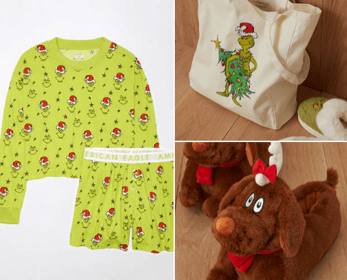 American Eagle Holiday Collection cover photo collage