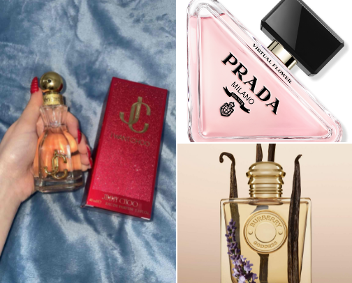 perfume addiction 🥰 cover photo collage