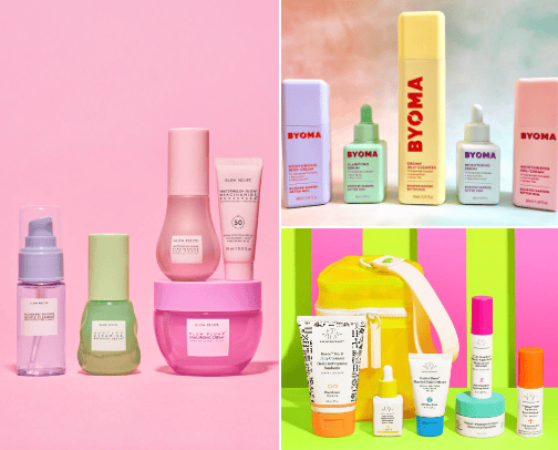 TRENDING Skin Care Products cover photo collage