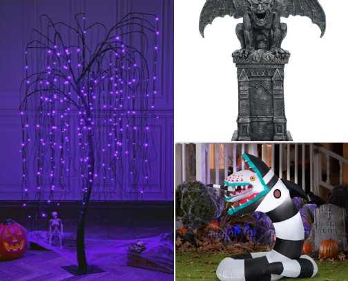 Halloween Decoration cover photo collage
