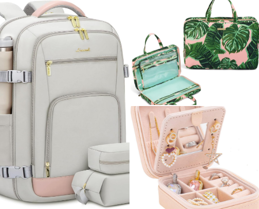 Travel Favorites & essentials cover photo collage