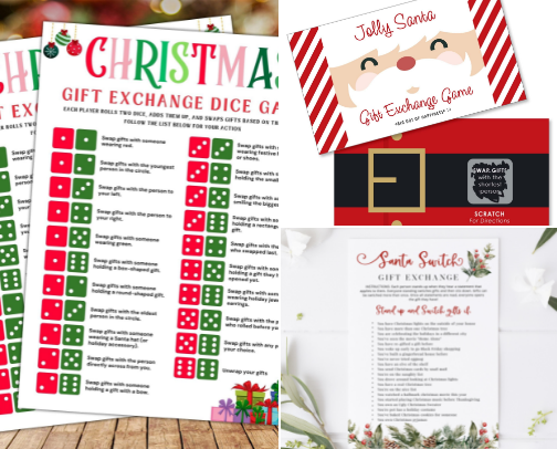 Christmas games! cover photo collage