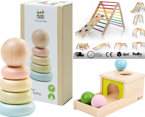 Montessori Activities by Age cover photo collage