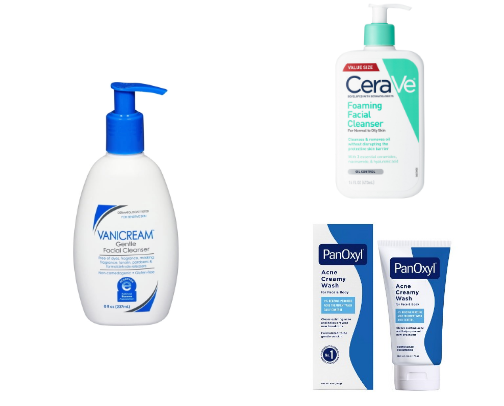 Gentle Skincare Essentials for Acne-Prone Skin cover photo collage