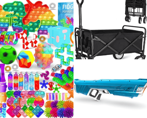Children necessities cover photo collage