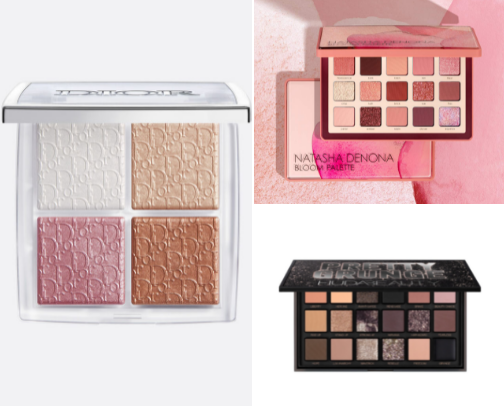 my favorite unique makeup palettes ! cover photo collage