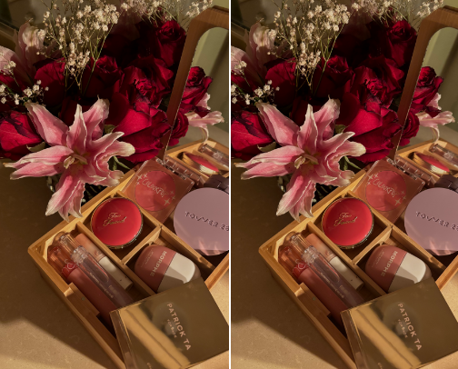 Current beauty lineup cover photo collage
