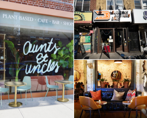 Caribbean dining nyc. cover photo collage