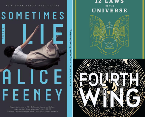My favorite book recs cover photo collage