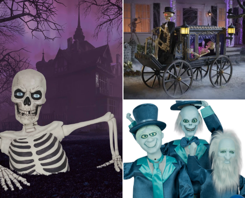 New Halloween Animatronics for 2025 cover photo collage