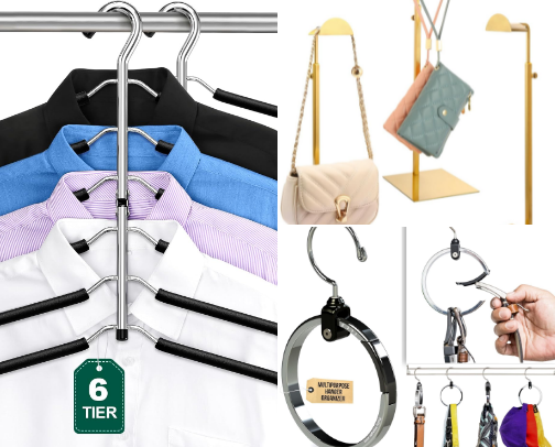 Closet Essentials That Make Staying Organized Easy cover photo collage
