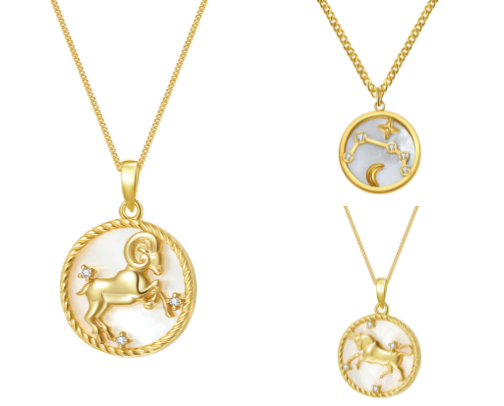 Your Star Sign Needs This Necklace 🔮 (Gold / Silver) cover photo collage