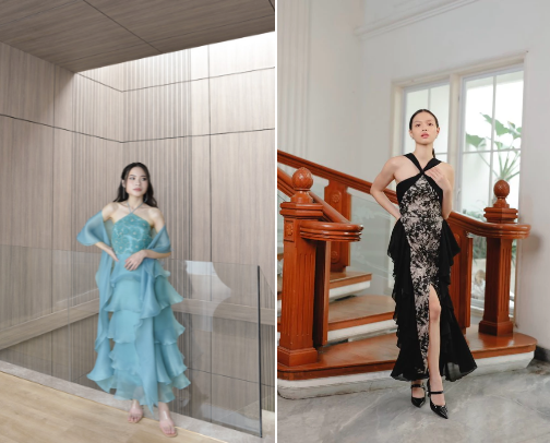 Fashion cover photo collage