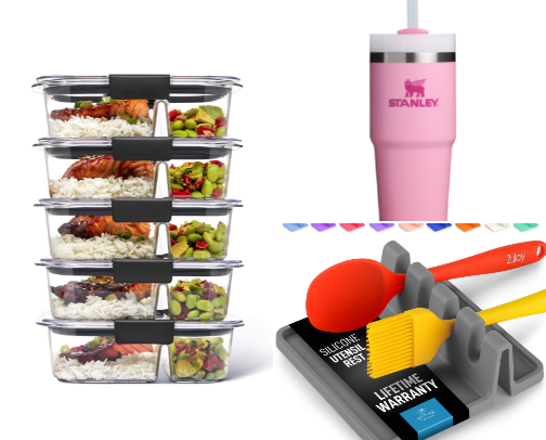 Non stick cookware set cover photo collage