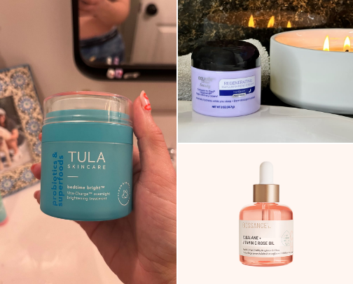 my favorite skin care products ! cover photo collage