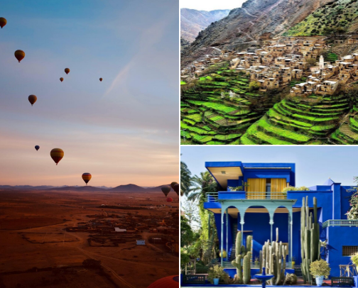Marrakech🇲🇦 | Top 10 hotels and things to do cover photo collage