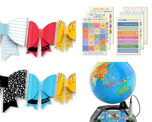 Target TEACHER Things - Classrooms and supplies cover photo collage