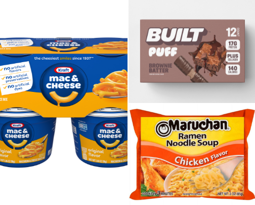 College Dorm Food to Stock Up On cover photo collage
