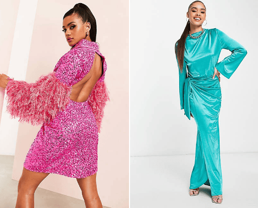 The most beautiful dresses cover photo collage