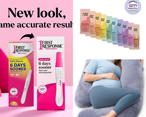 Pregnancy Must Haves cover photo collage