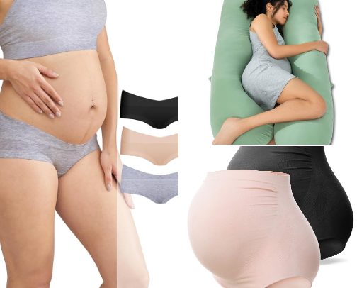 Pregnant Girl Must Haves cover photo collage