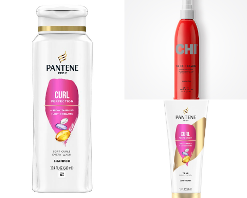 Curly Hair Care cover photo collage