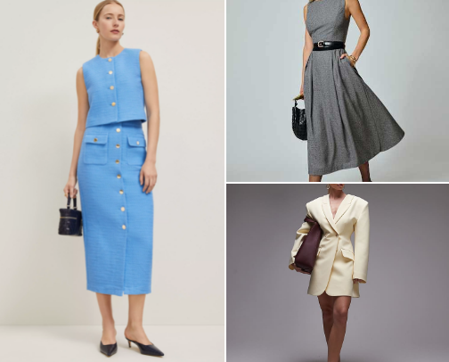 Corporate Girl Outfits that Command Respect in the Office cover photo collage