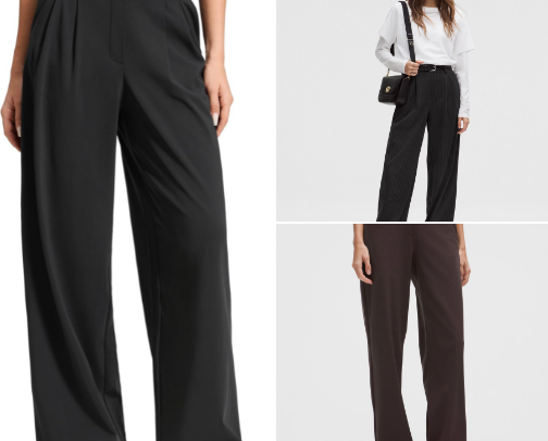 Work trousers cover photo collage