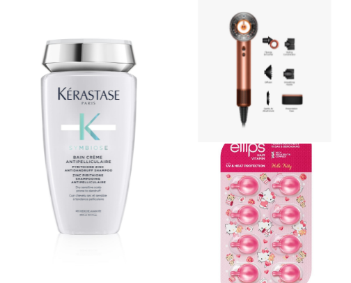 Mom's Hair Care and tools Favorites cover photo collage