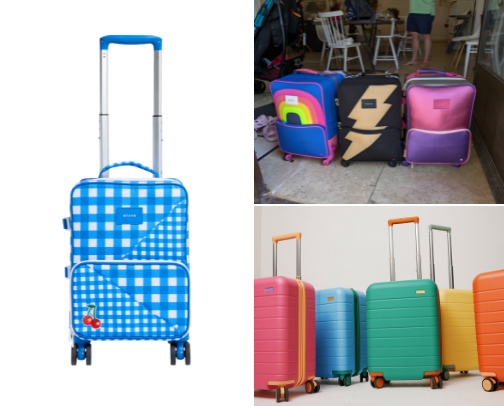 Mini Rolling Suitcases (Aesthetic + Practical) cover photo collage