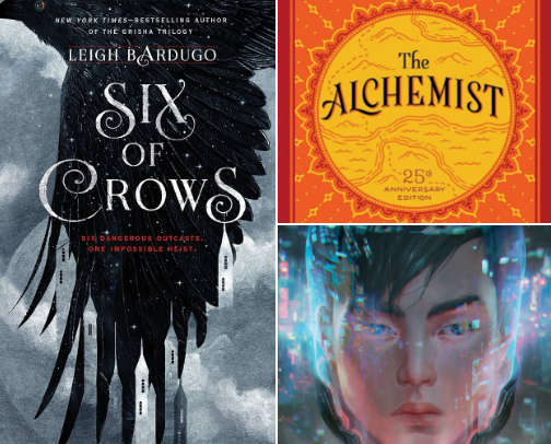 My favorite book recs cover photo collage