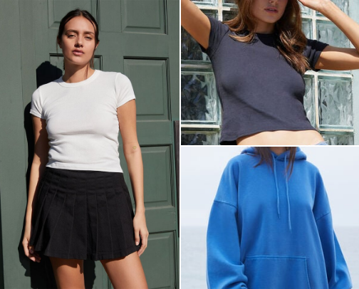 Cool girl cotton basics cover photo collage