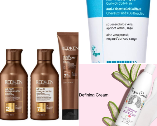 Must Have Curly Hair Products! cover photo collage